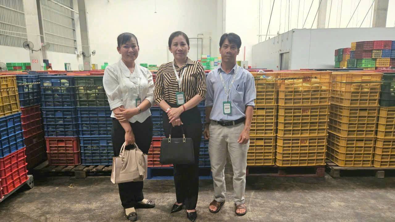 Phó Chủ tịch Thường trực UBND xã Mỹ Tú đã có chuyến làm việc, tham quan tại Công ty Westfood