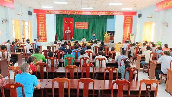 HỘI ĐỒNG NGHĨA VỤ QUÂN SỰ XÃ MỸ HƯƠNG TỔ CHỨC BÌNH NGHỊ CÔNG KHAI NGUỒN CÔNG DÂN ĐỦ ĐIỀU KIỆN GỌI NHẬP NGŨ NĂM 2026