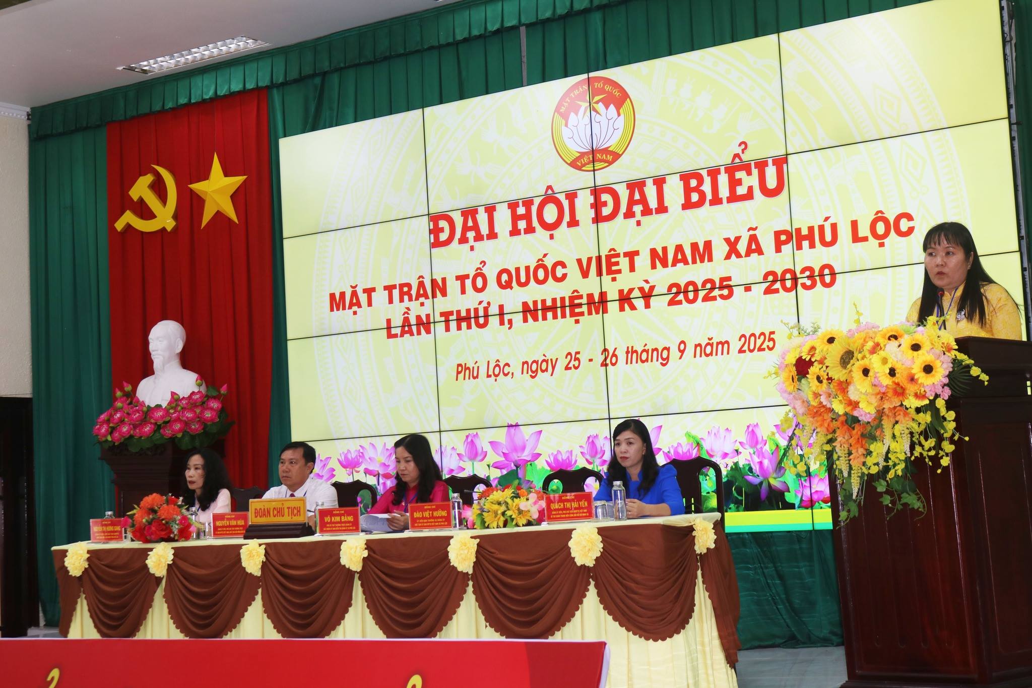 Đại hội Đại biểu Mặt trận Tổ quốc Việt Nam xã Phú Lộc lần thứ I, nhiệm kỳ 2025 – 2030 (Phiên trù bị)