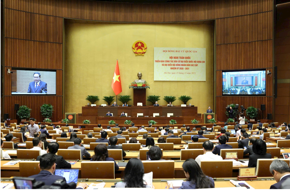 XÃ PHÚ LỘC DỰ TRỰC TUYẾN HỘI NGHỊ TOÀN QUỐC TRIỂN KHAI CÔNG TÁC BẦU CỬ ĐẠI BIỂU QUỐC HỘI KHÓA XVI VÀ ĐẠI BIỂU HĐND CÁC CẤP NHIỆM KỲ 2026–2031