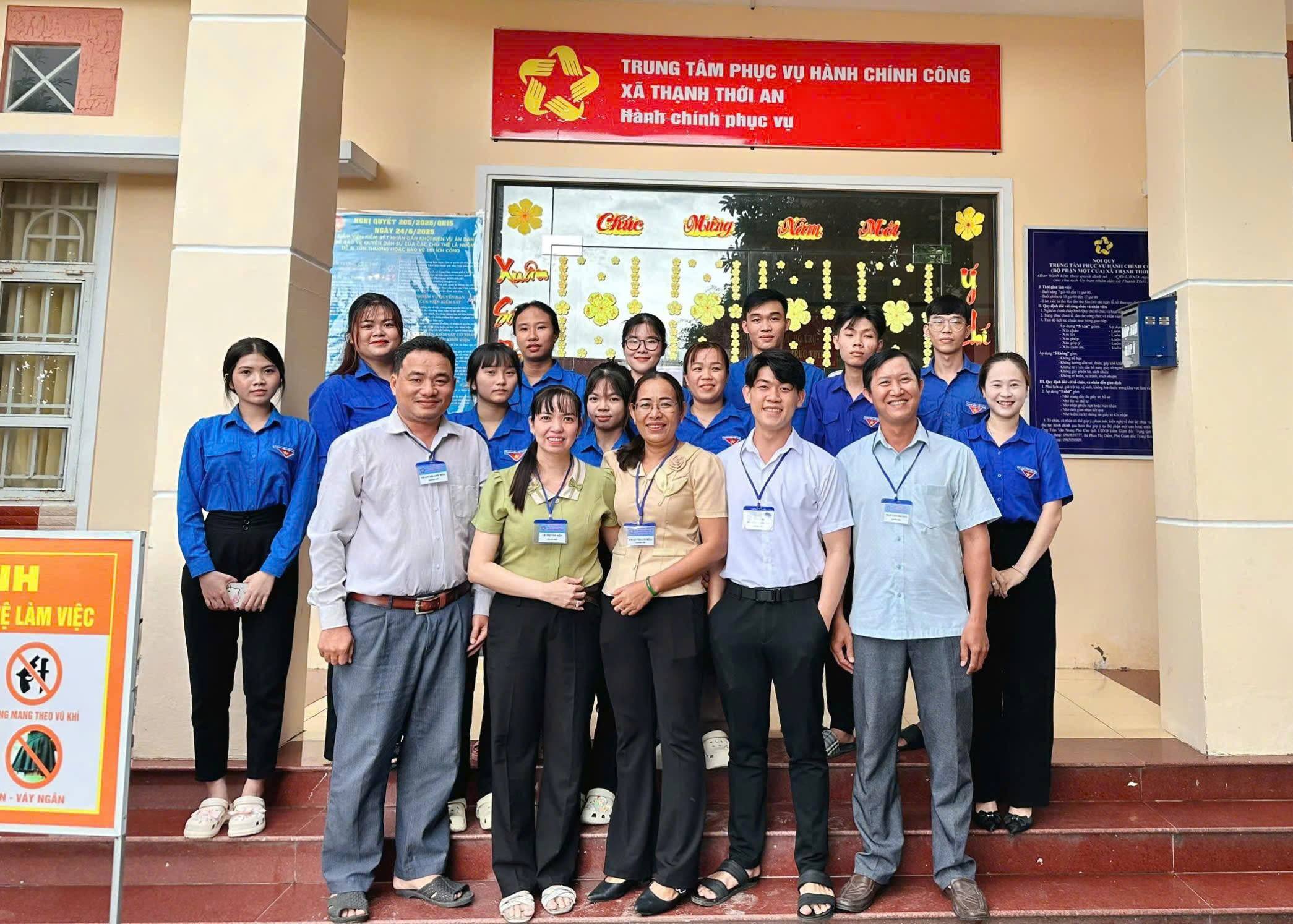 XÃ THẠNH THỚI AN QUYẾT TÂM NÂNG CAO CHỈ SỐ CẢI CÁCH HÀNH CHÍNH NĂM 2026