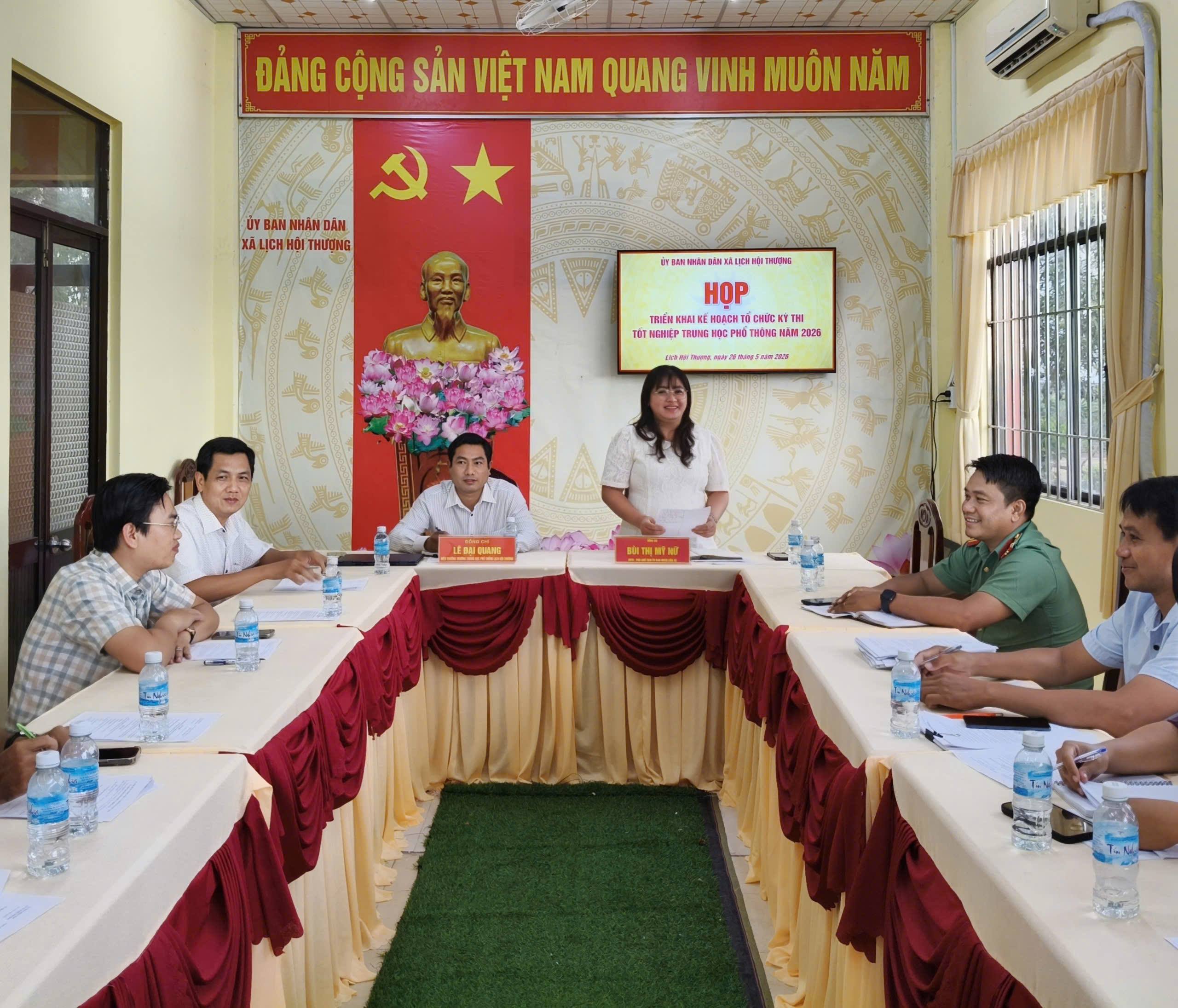 TRIỂN KHAI KẾ HOẠCH TỔ CHỨC KỲ THI TỐT NGHIỆP TRUNG HỌC PHỔ THÔNG NĂM 2026