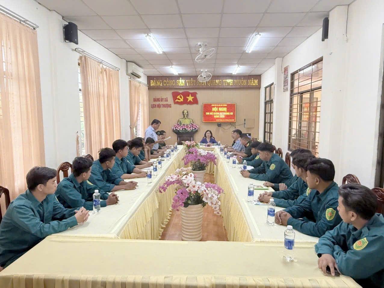 LỊCH HỘI THƯỢNG TỔ CHỨC SINH HOẠT CHI BỘ ĐỊNH KỲ THÁNG 3 NĂM 2026