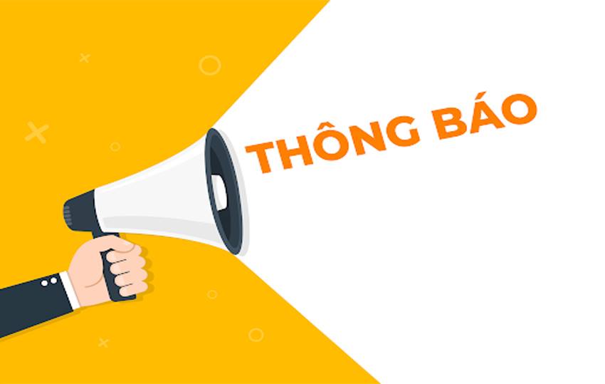 THÔNG BÁO VỀ NGƯỜI PHÁT NGÔN VÀ CUNG CẤP THÔNG TIN CHO BÁO CHÍ
