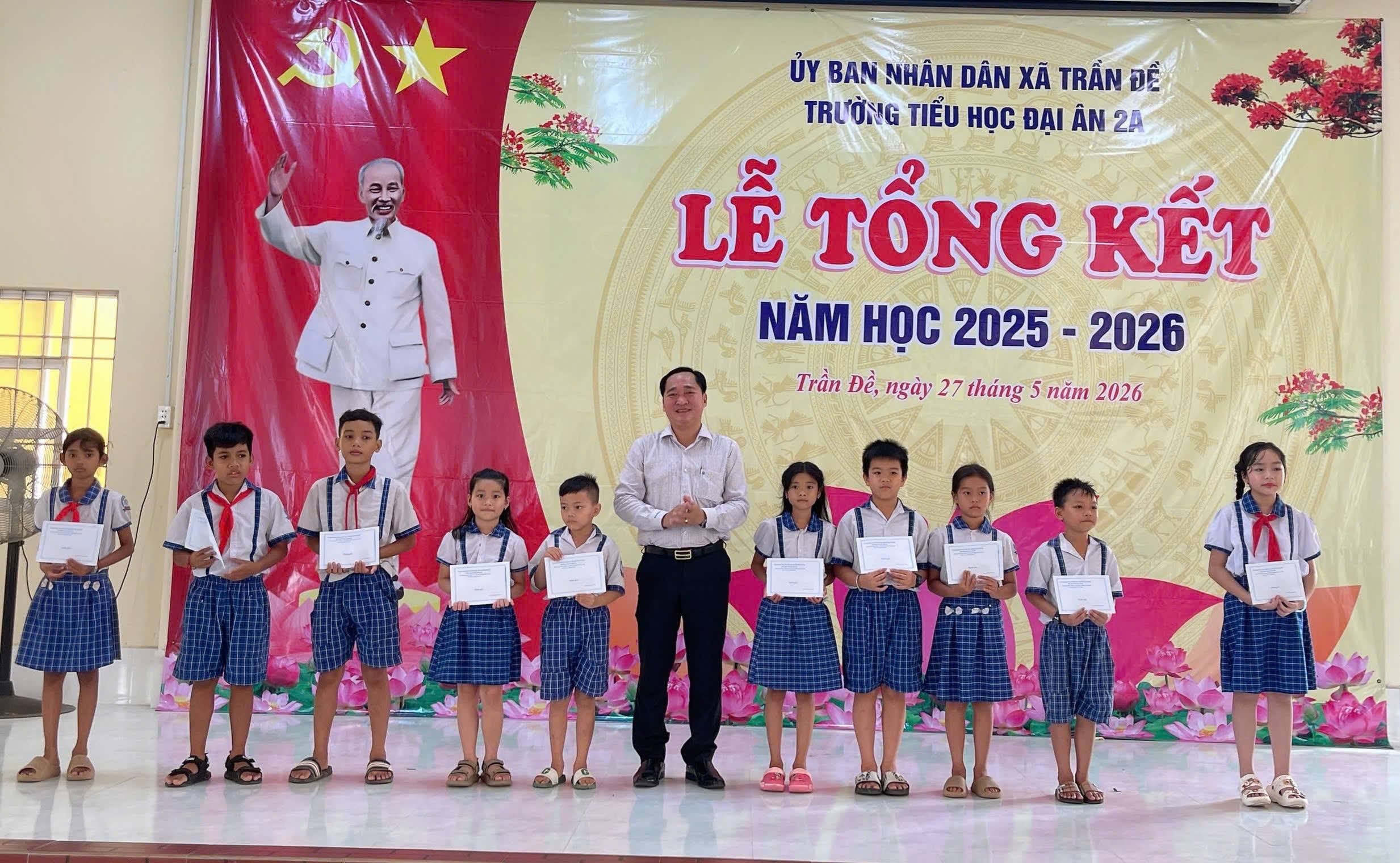 Trường tiểu học Đại Ân 2A tổng kết năm học 2025-2026