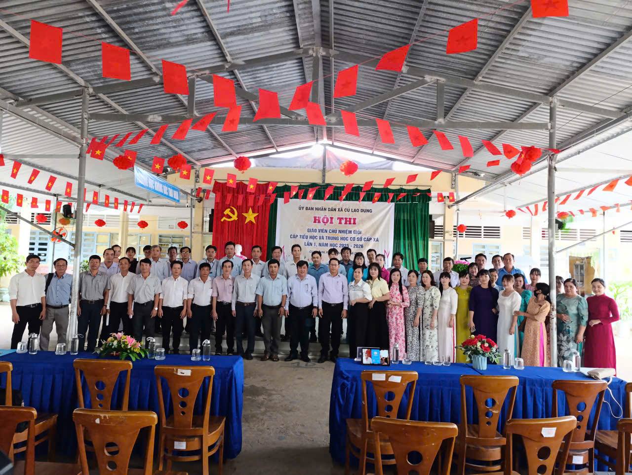 Khai mạc Hội thi Giáo viên chủ nhiệm lớp giỏi cấp Tiểu học và Trung học cơ sở cấp xã – Lần 1, năm học 2025 – 2026