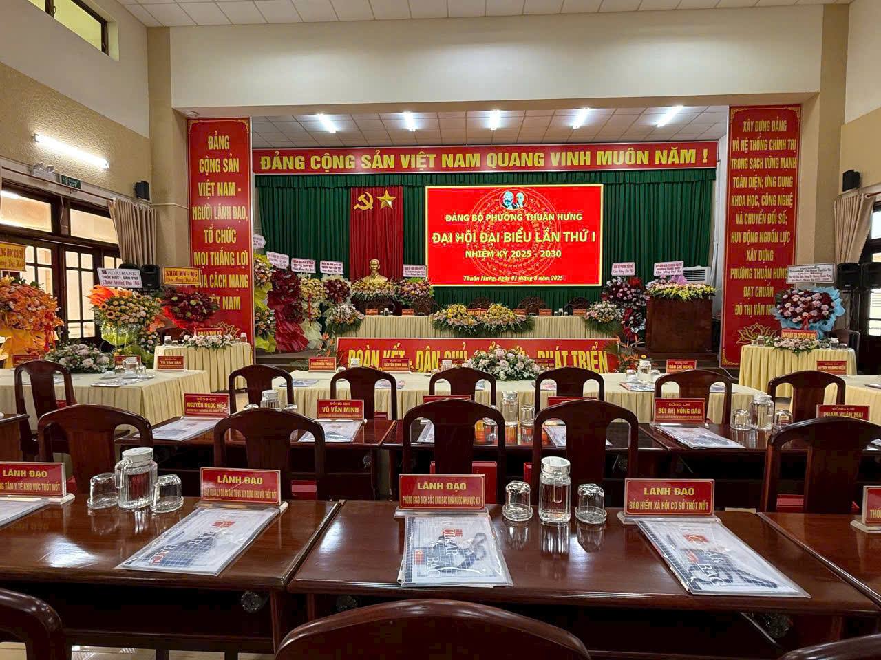Đại hội Đại biểu Đảng bộ phường Thuận Hưng lần thứ I, Nhiệm kỳ 2025 - 2030.