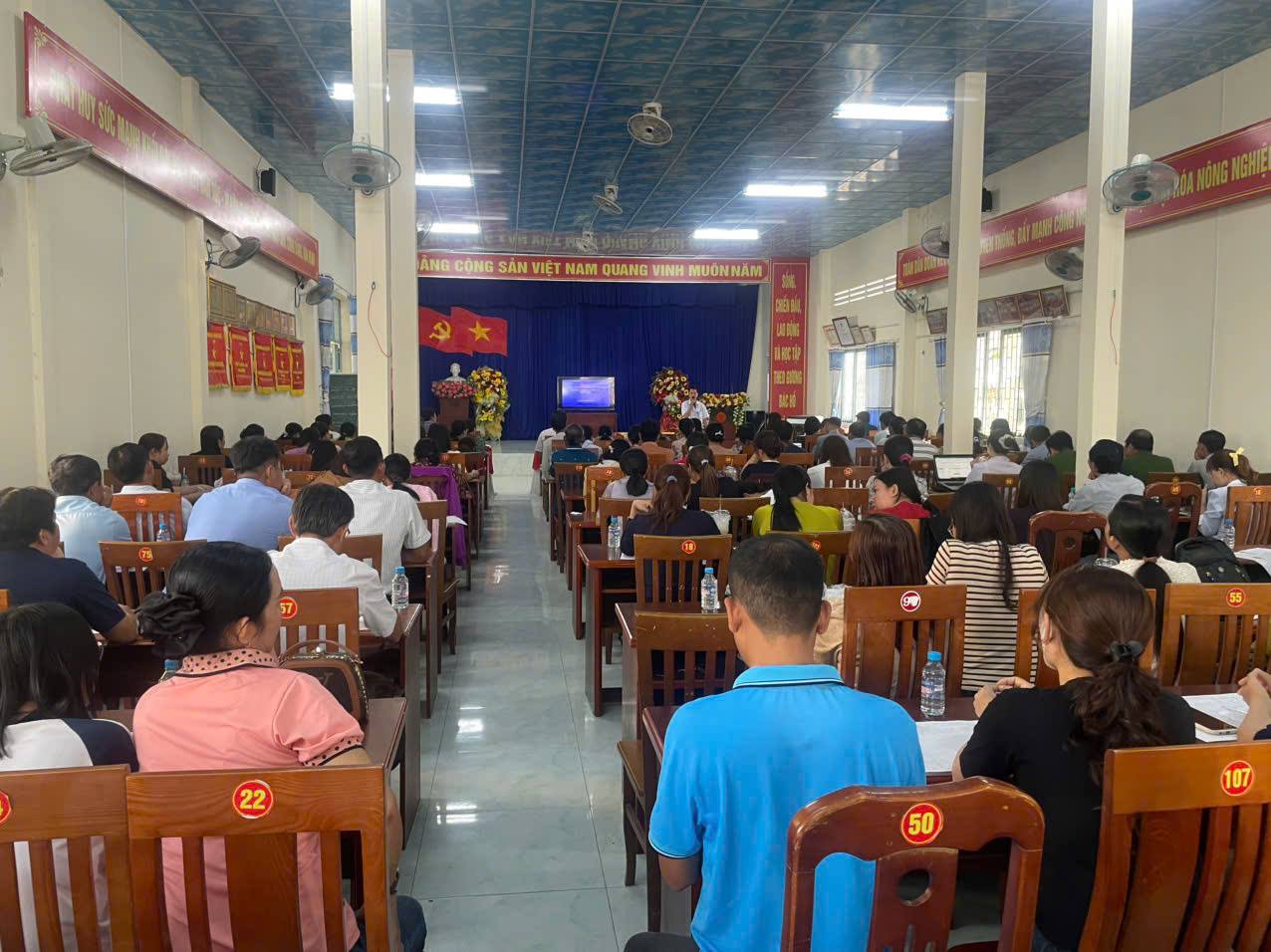 Hội nghị hướng dẫn công tác kiểm phiếu bầu cử trên địa bàn xã An Ninh