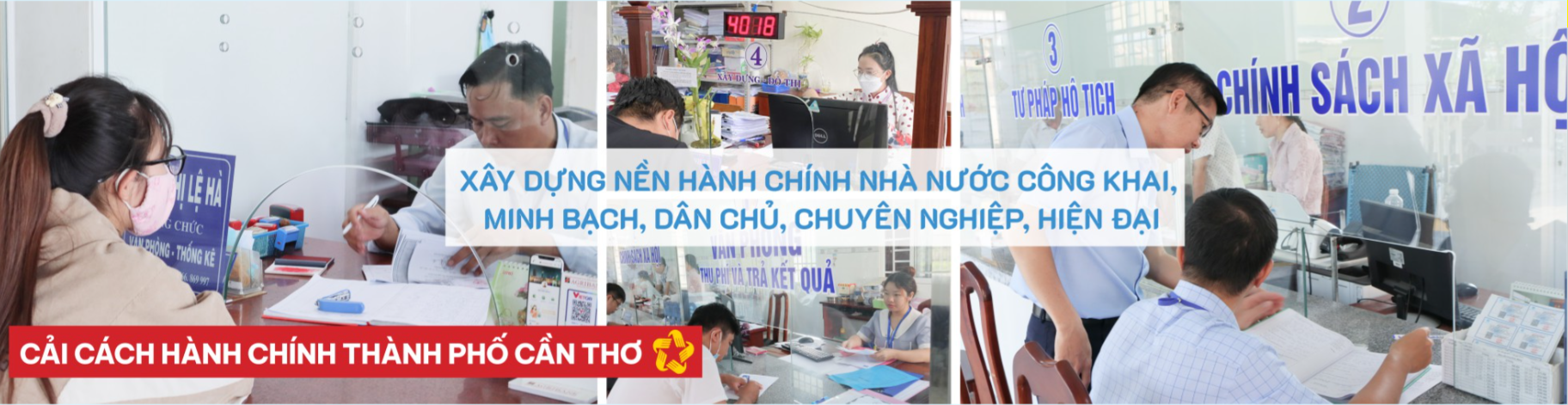 Chuyên trang CCHC thành phố Cần Thơ