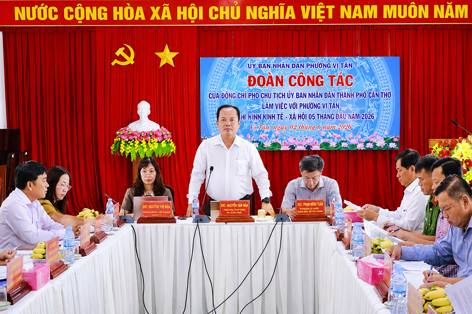 Sở Tài chính thành phố Cần Thơ đồng hành cùng các xã, phường trong triển khai nhiệm vụ phát triển kinh tế - xã hội nhằm đạt mục tiêu tăng trưởng 2 con số