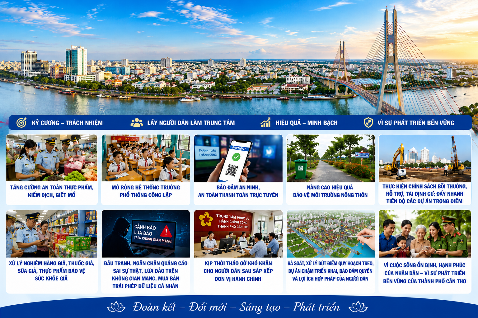 Thành phố Cần Thơ triển khai đồng bộ các giải pháp thực hiện kết luận của Ủy ban Thường vụ Quốc hội về công tác dân nguyện