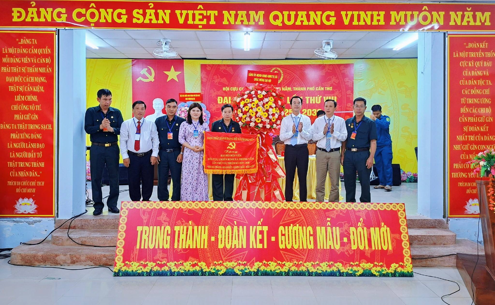 ĐẠI HỘI HỘI VIÊN HỘI CỰU CHIẾN BINH XÃ PHONG NẪM LẦN THỨ VIII, NHIỆM KỲ 2025 - 2030 THÀNH CÔNG TỐT ĐẸP
