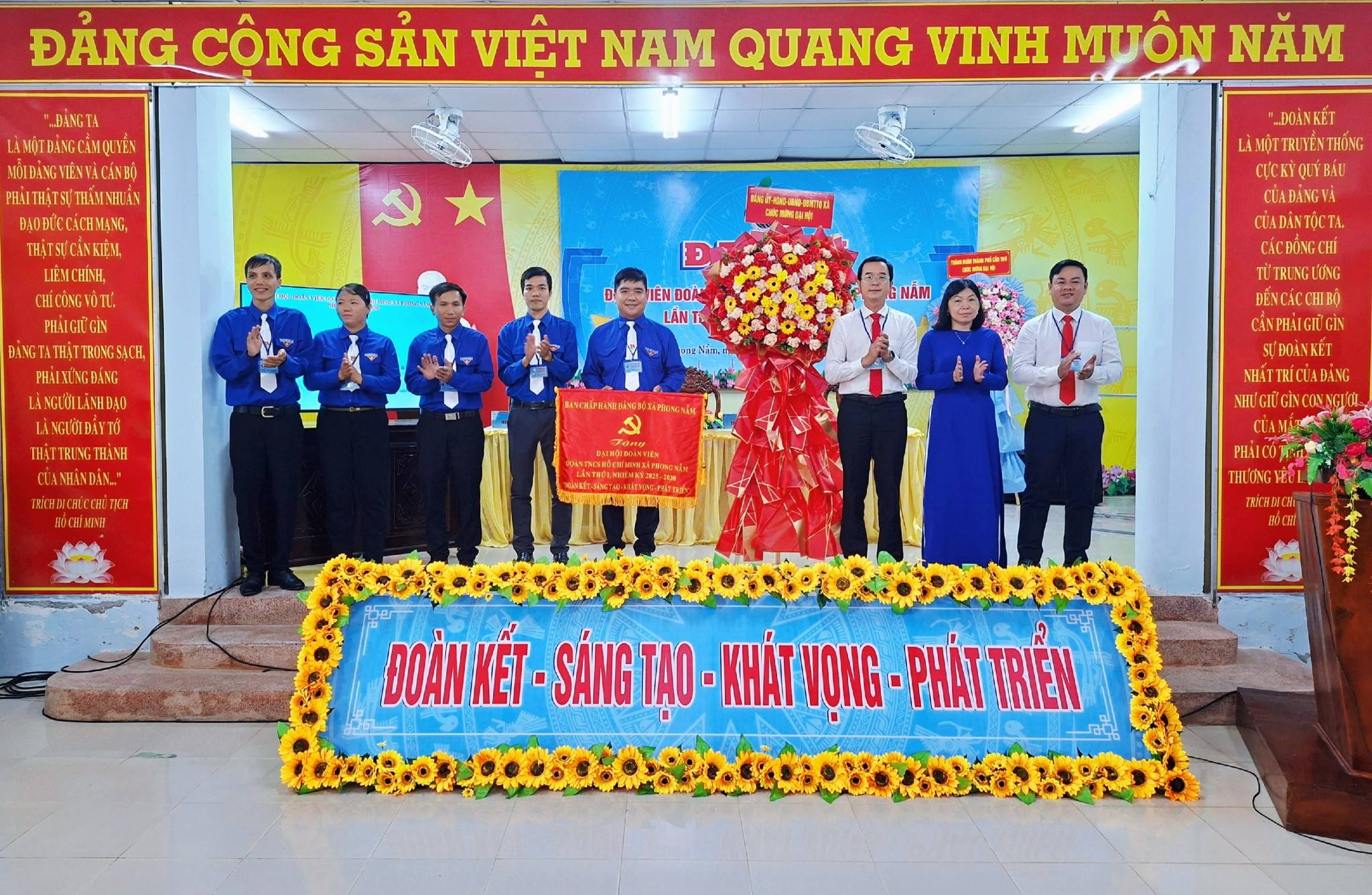ĐẠI HỘI ĐOÀN VIÊN ĐOÀN TNCS HỒ CHÍ MINH XÃ PHONG NẪM LẦN THỨ I, NHIỆM KỲ 2025 - 2030 