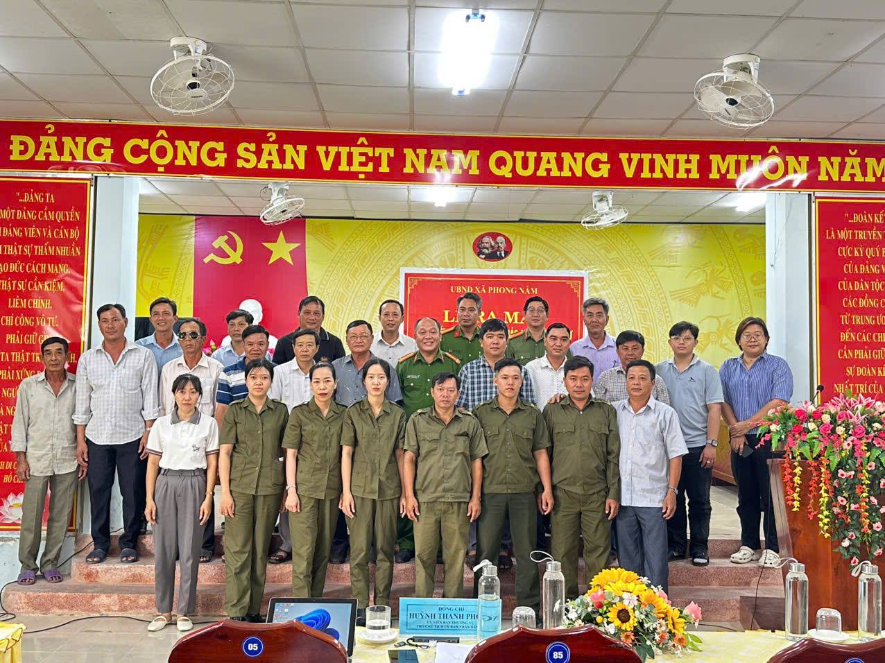 Lễ ra mắt mô hình “Liên kết các cụm phà đảm bảo an ninh,  trật tự và trật tự an toàn giao thông”