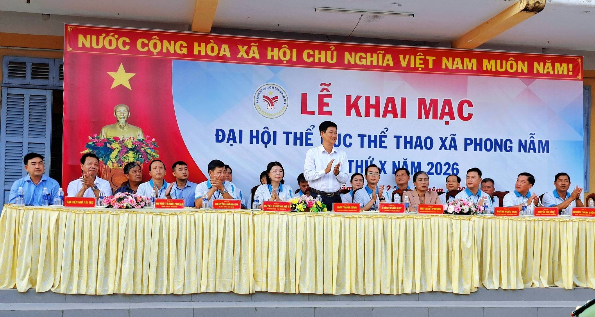 KHAI MẠC ĐẠI HỘI THỂ DỤC THỂ THAO  XÃ PHONG NẪM LẦN THỨ X NĂM 2026