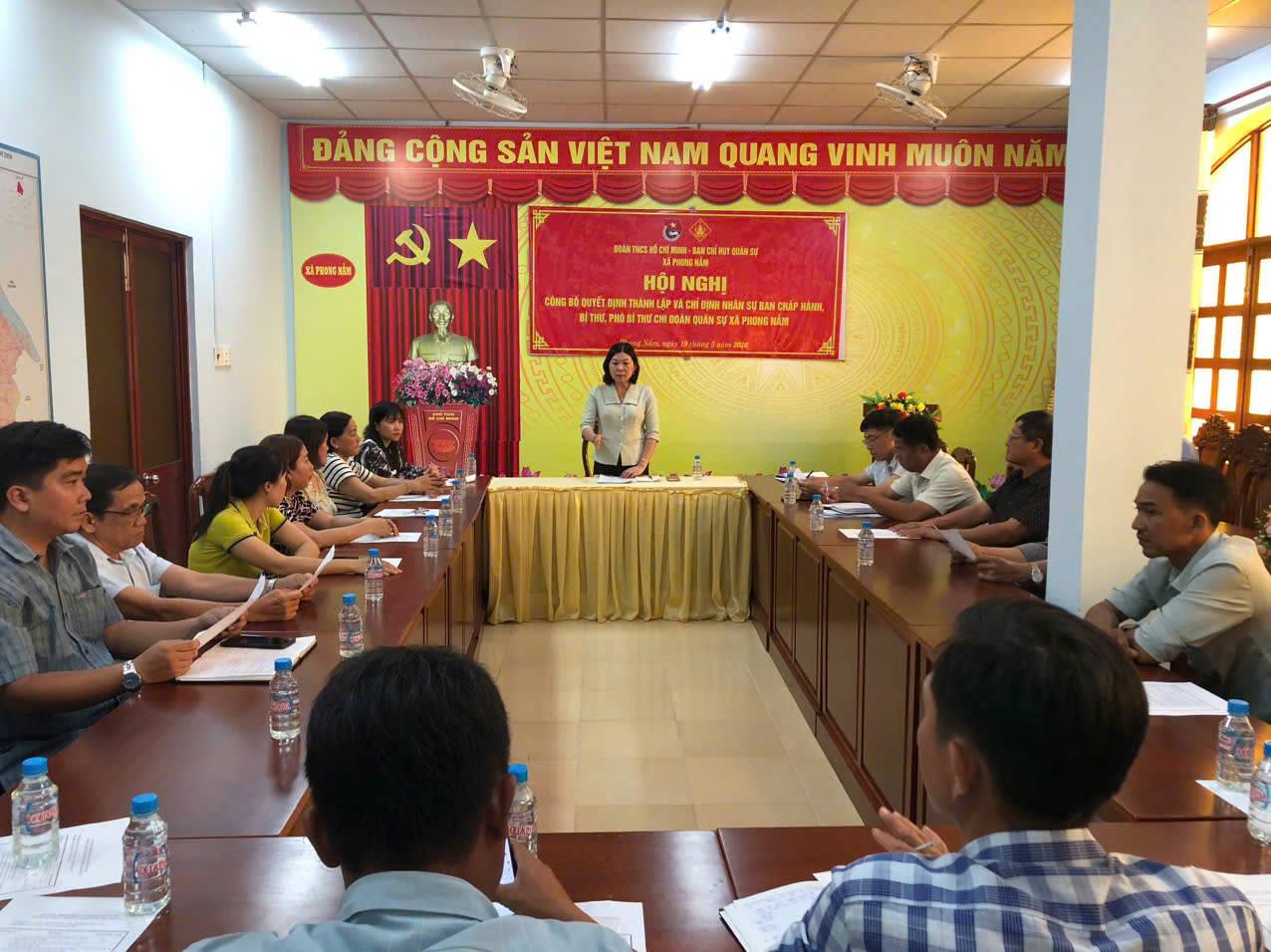 HỌP CÁC HỘ DÂN ĐĂNG KÝ THAM GIA PHÁT TRIỂN DU LỊCH TRÊN ĐỊA BÀN XÃ PHONG NẪM