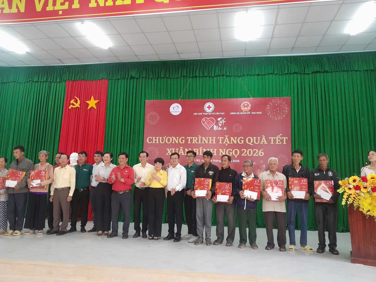 CHƯƠNG TRÌNH PHỐI HỢP TẶNG QUÀ TẾT XUÂN BÍNH NGỌ 2026 