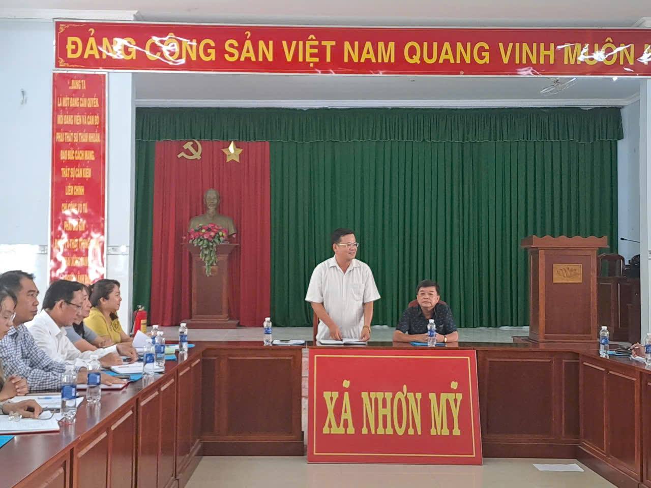 Xã Nhơn Mỹ họp trao đổi công tác tổ chức các hoạt động tại Tuần lễ Văn hóa - Du lịch thành phố Cần Thơ năm 2026 và hoạt động Ngày hội Sông nước Miệt vườn xã Nhơn Mỹ lần thứ 20 năm 2026.