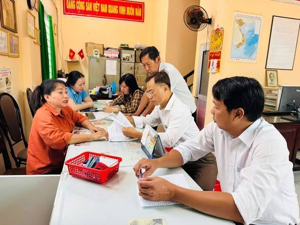 PHƯỜNG SÓC TRĂNG KHẢO SÁT THỰC TẾ DỰ KIẾN KHU VỰC BỎ PHIẾU BẦU CỬ