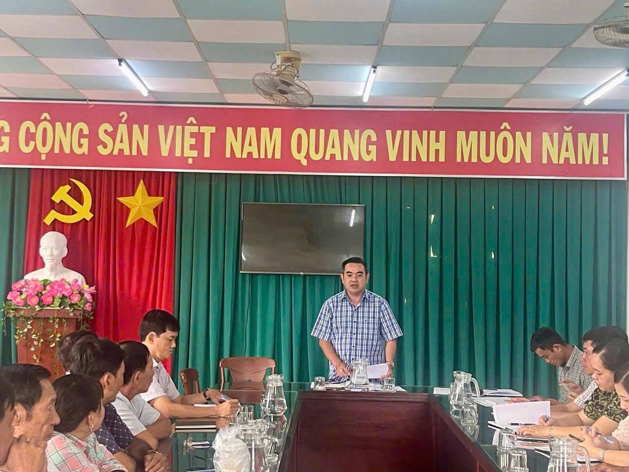 UBND phường Sóc Trăng họp giải quyết khó khăn trong thực hiện Chiến dịch làm giàu, làm sạch cơ sở dữ liệu đất đai