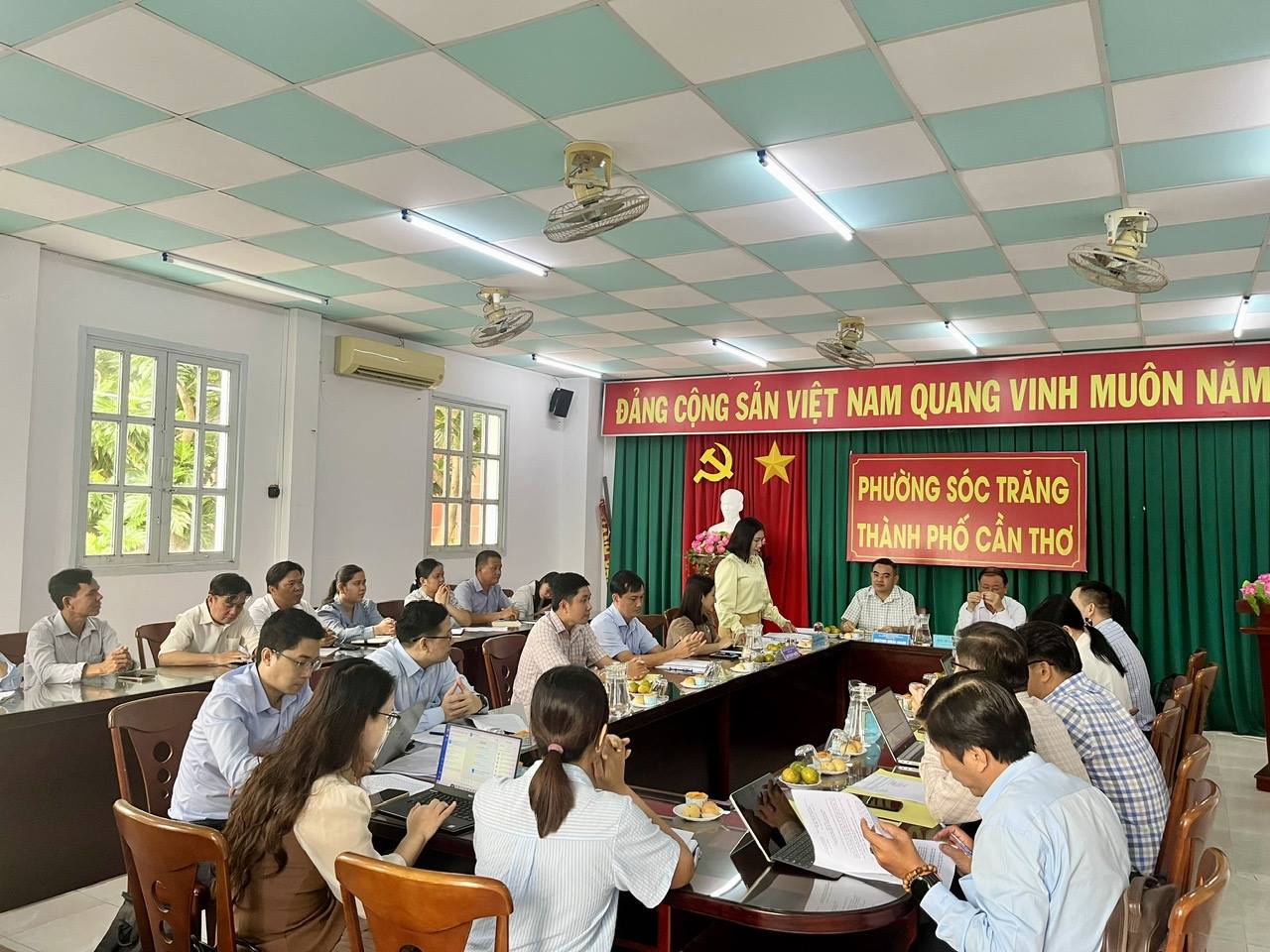 PHƯỜNG SÓC TRĂNG TIẾP ĐOÀN KIỂM TRA CÔNG TÁC CẢI CÁCH HÀNH CHÍNH NĂM 2025