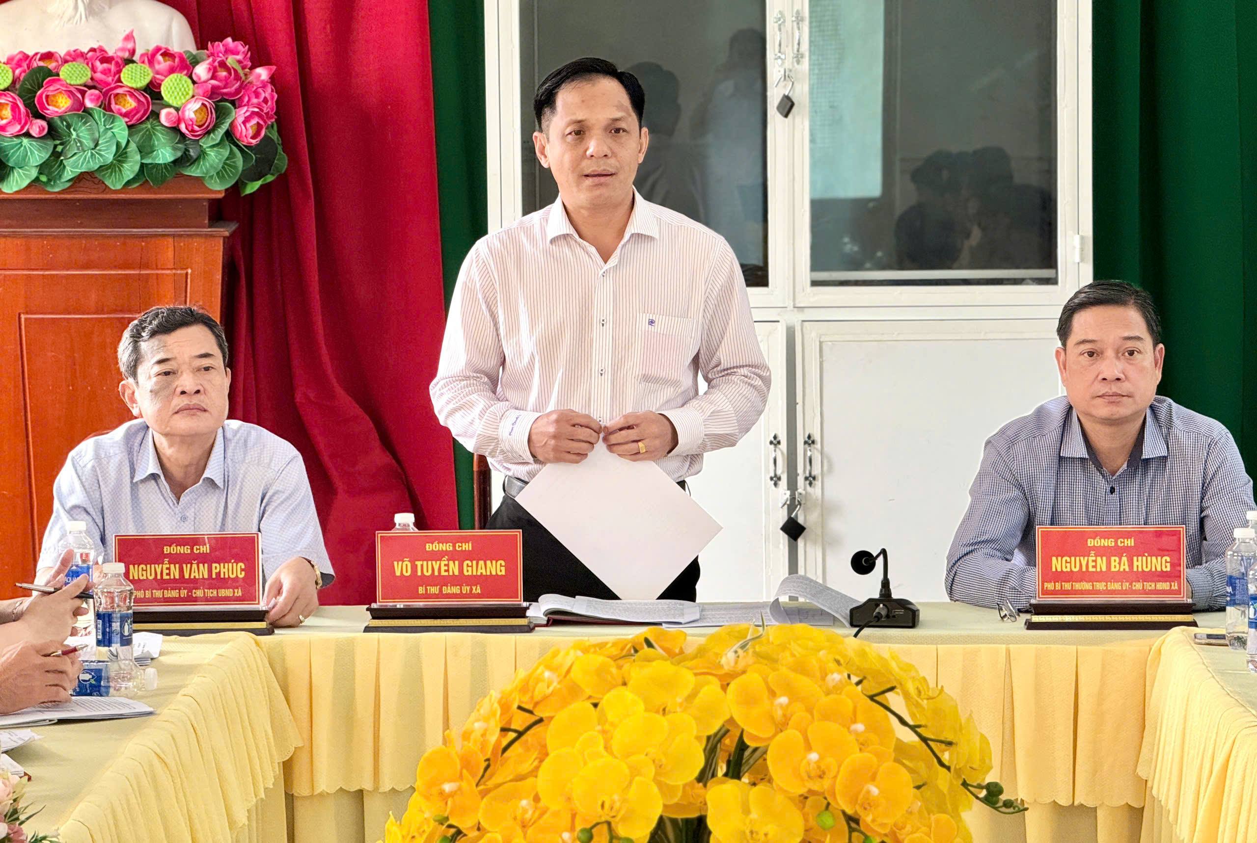 XÃ TRƯỜNG XUÂN TỔ CHỨC HỘI NGHỊ GIAO BAN VỀ TÌNH HÌNHTẾT BÍNH NGỌ NĂM 2026