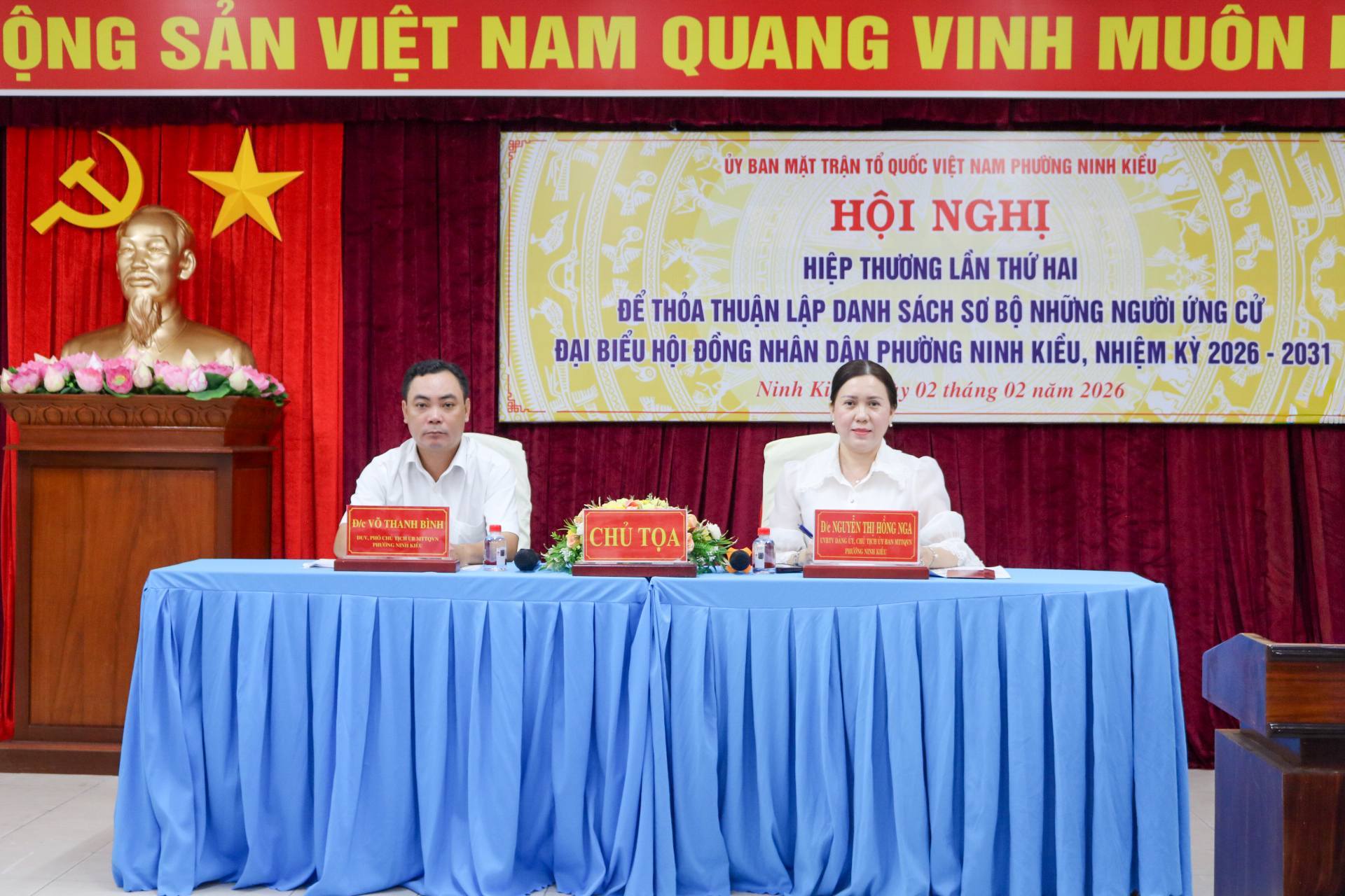NINH KIỀU: PHÁT HUY TINH THẦN DÂN CHỦ, TRÁCH NHIỆM TRONG HỘI NGHỊ HIỆP THƯƠNG LẦN THỨ HAI