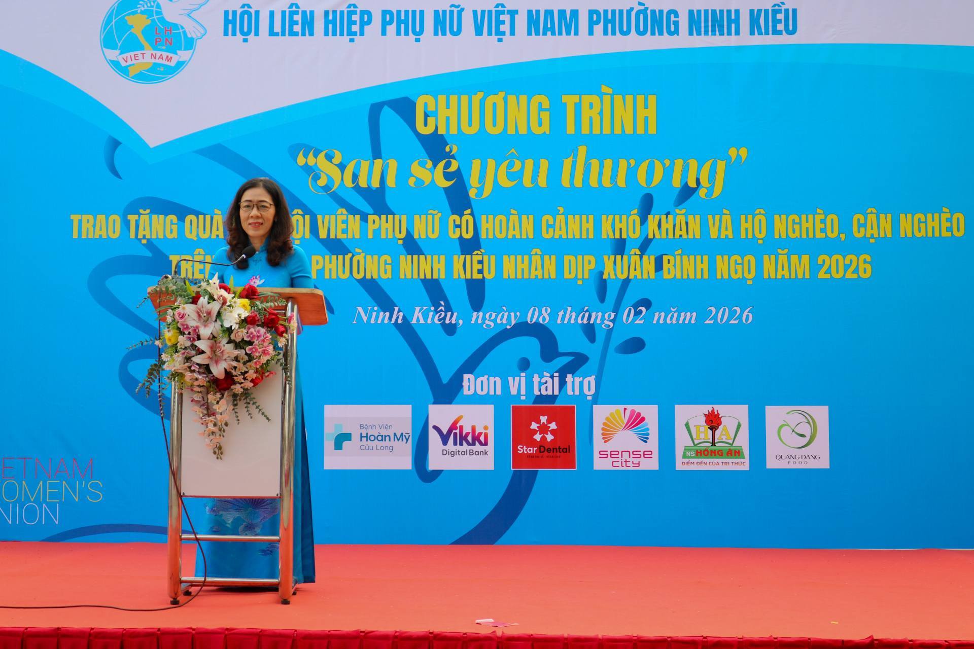 HỘI LHPN PHƯỜNG NINH KIỀU: ẤM ÁP CHƯƠNG TRÌNH “SAN SẺ YÊU THƯƠNG”