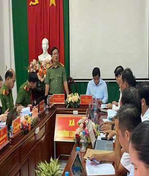  HỘI NGHỊ THẨM ĐỊNH KẾT QUẢ XÂY DỰNG ĐỊA BÀN XÃ TRƯỜNG LONG TÂY KHÔNG MA TÚY NĂM 2025 
