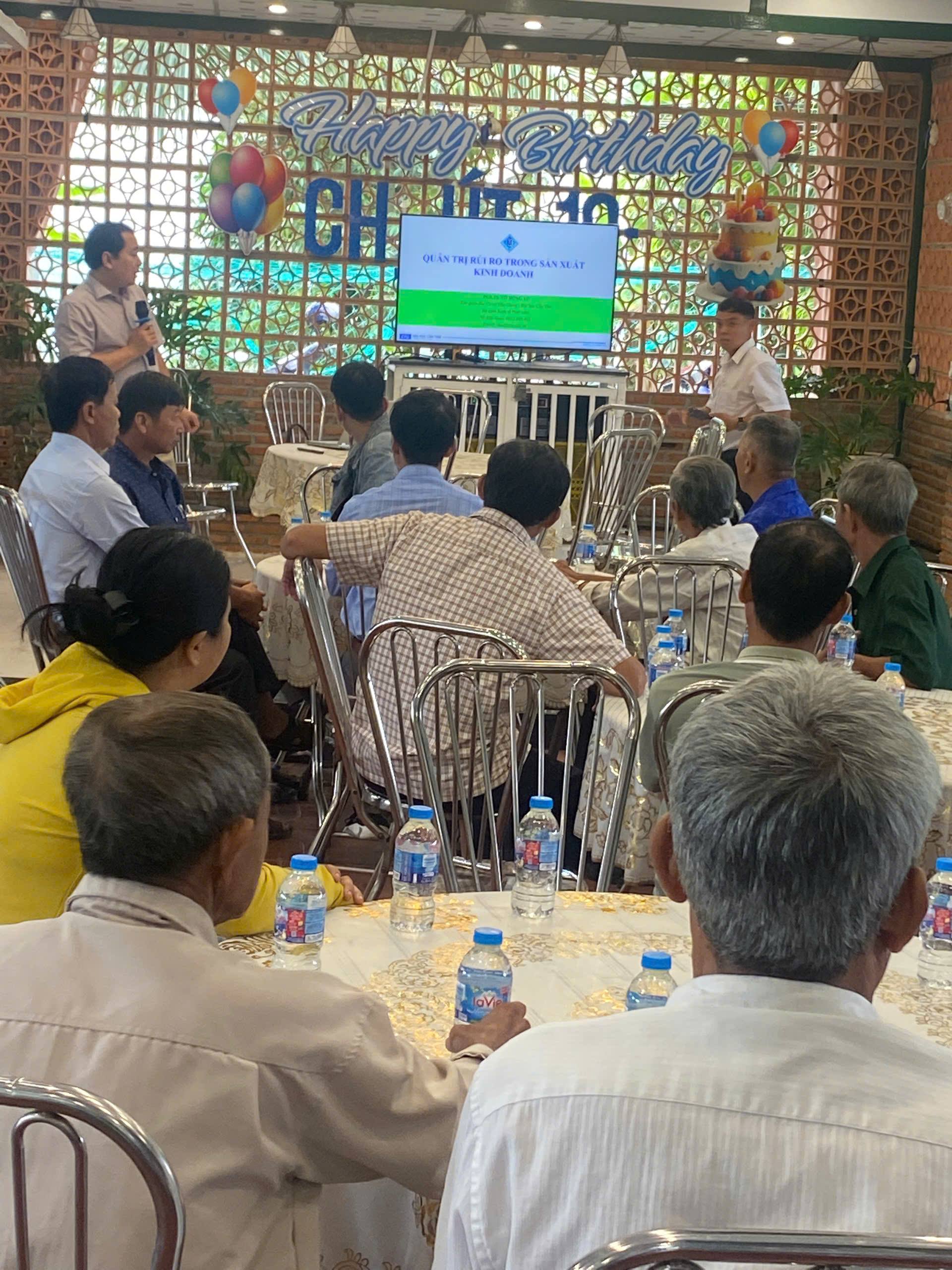 Nâng cao năng lực cho các chủ thể OCOP xã Đông Phước năm 2025