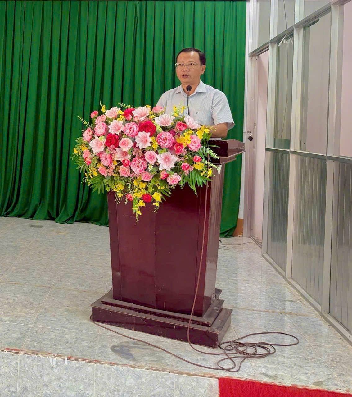 Hội nghị lấy ý kiến cử tri nơi công tác đối với người dự kiến giới thiệu ứng cử đại biểu HĐND xã nhiệm kỳ 2026 - 2031