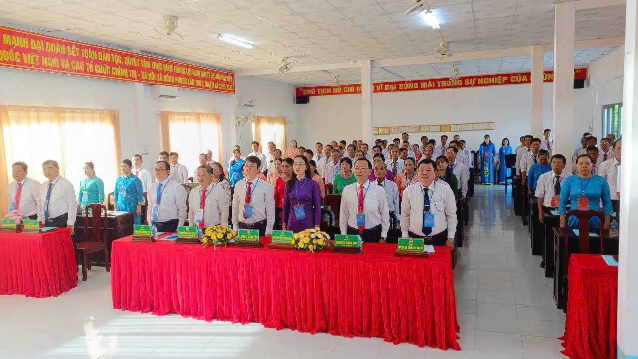 Xã Đông Phước tổ chức thành công Đại hội Đại biểu Hội Nông dân xã lần thứ I, nhiệm kỳ 2025 - 2030