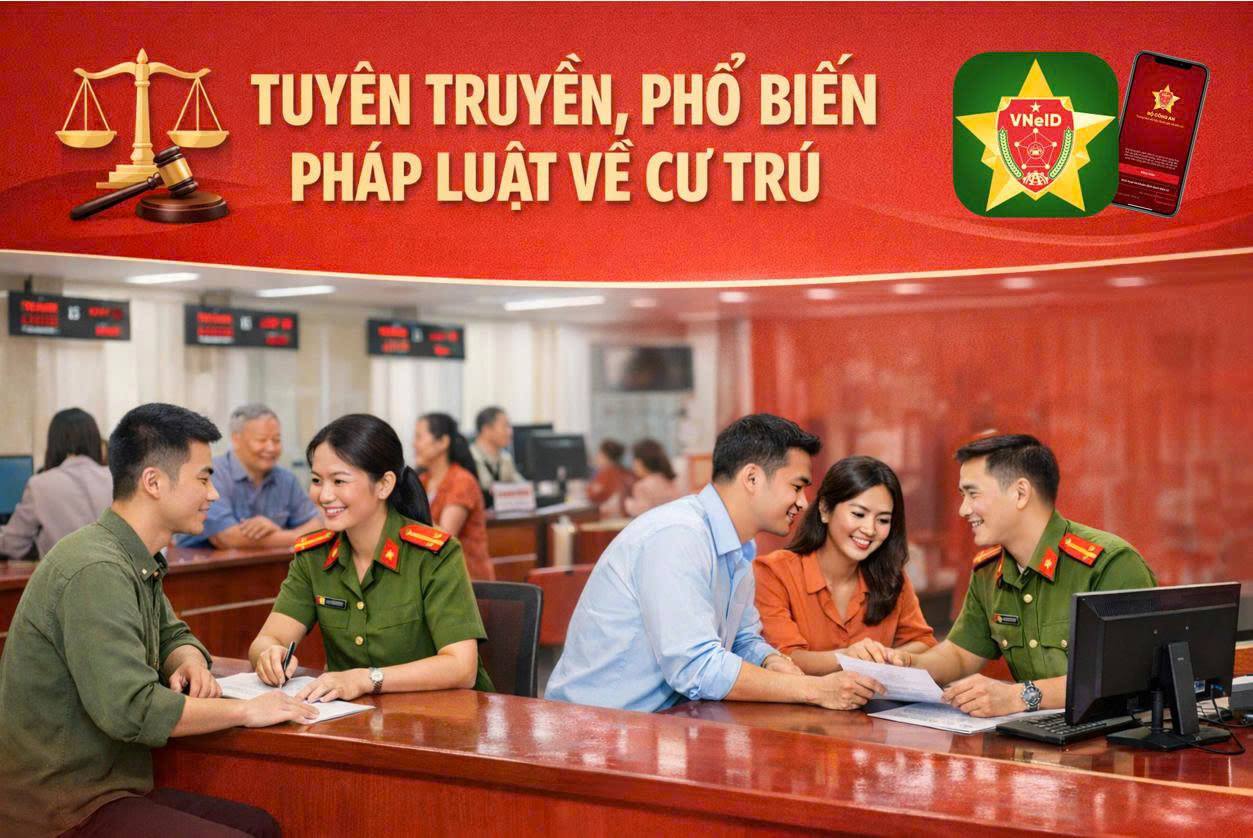 TUYÊN TRUYỀN, PHỔ BIẾN PHÁP LUẬT VỀ CƯ TRÚ