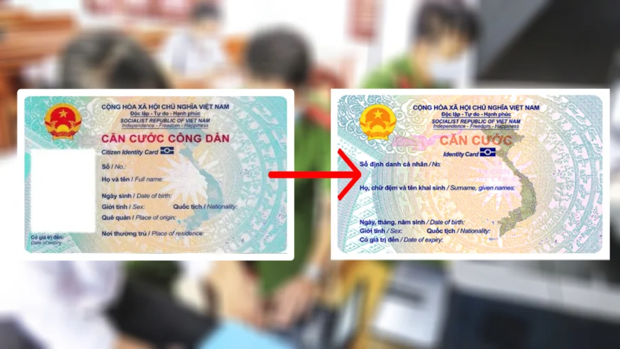 Những năm sinh phải đổi Căn cước công dân trong năm 2026