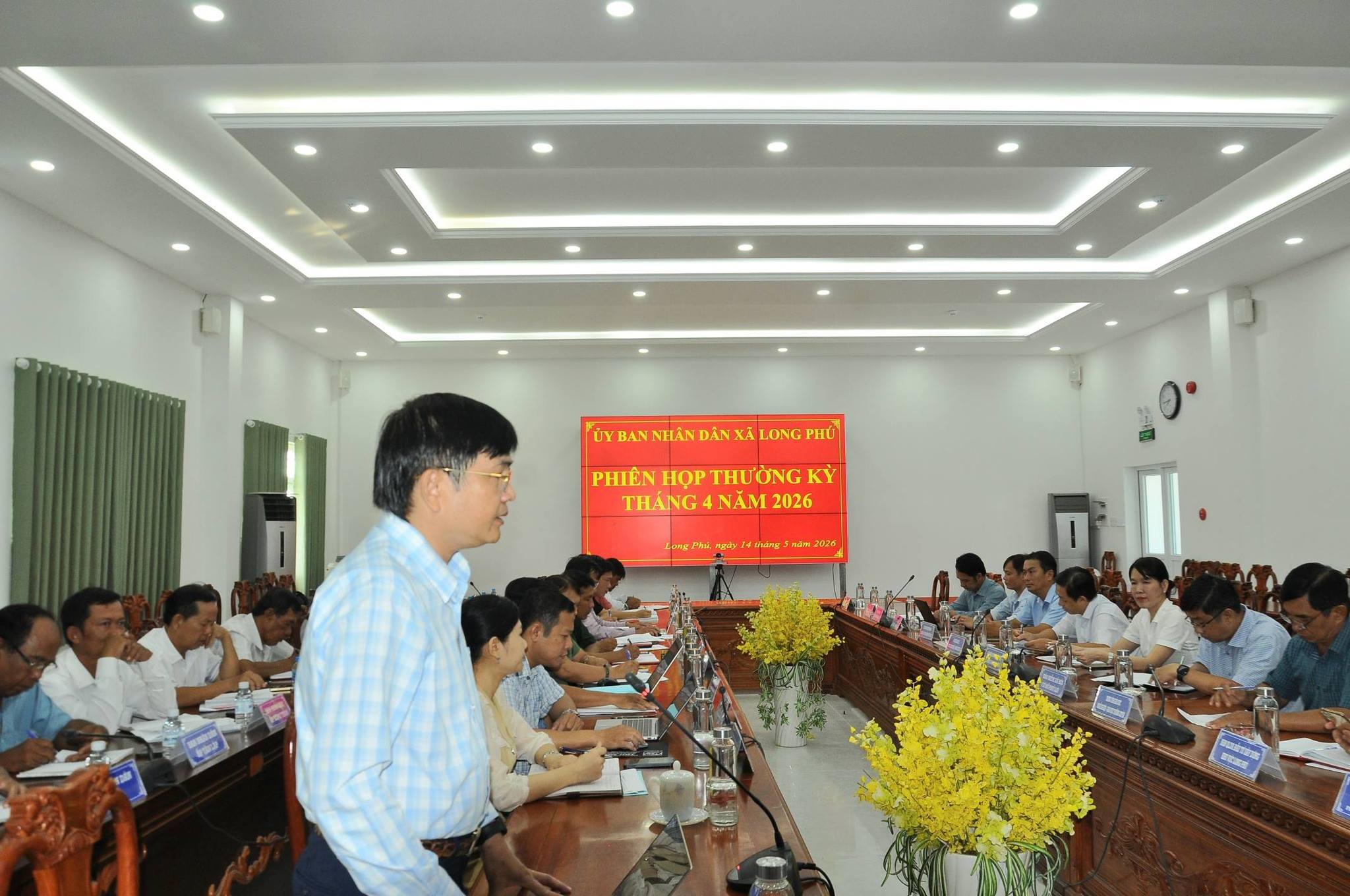 Xã Long Phú họp thường kỳ tháng 4, triển khai nhiều nhiệm vụ trọng tâm phát triển kinh tế - xã hội