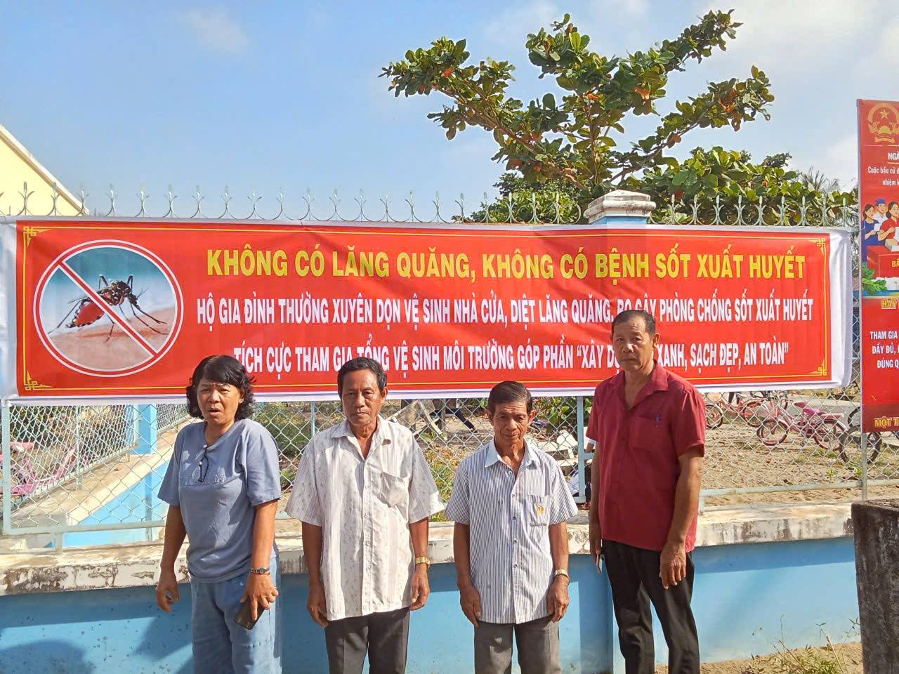 Long Phú chủ động phòng, chống sốt xuất huyết ngay từ đầu mùa mưa 