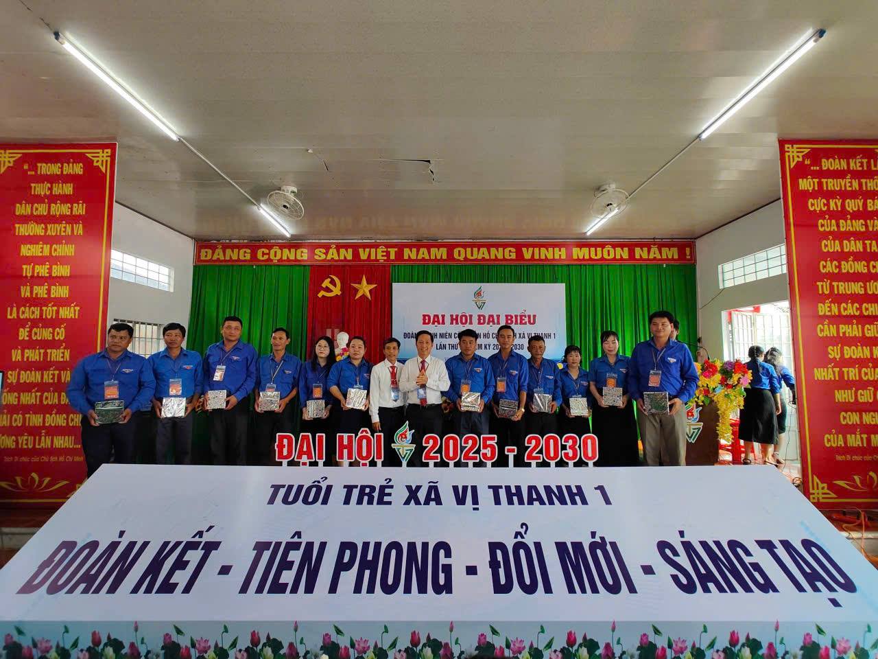 Đại hội đại biểu Đoàn Thanh niên Cộng sản Hồ Chí Minh xã Vị Thanh 1, lần thứ I, nhiệm kỳ 2025 – 2030