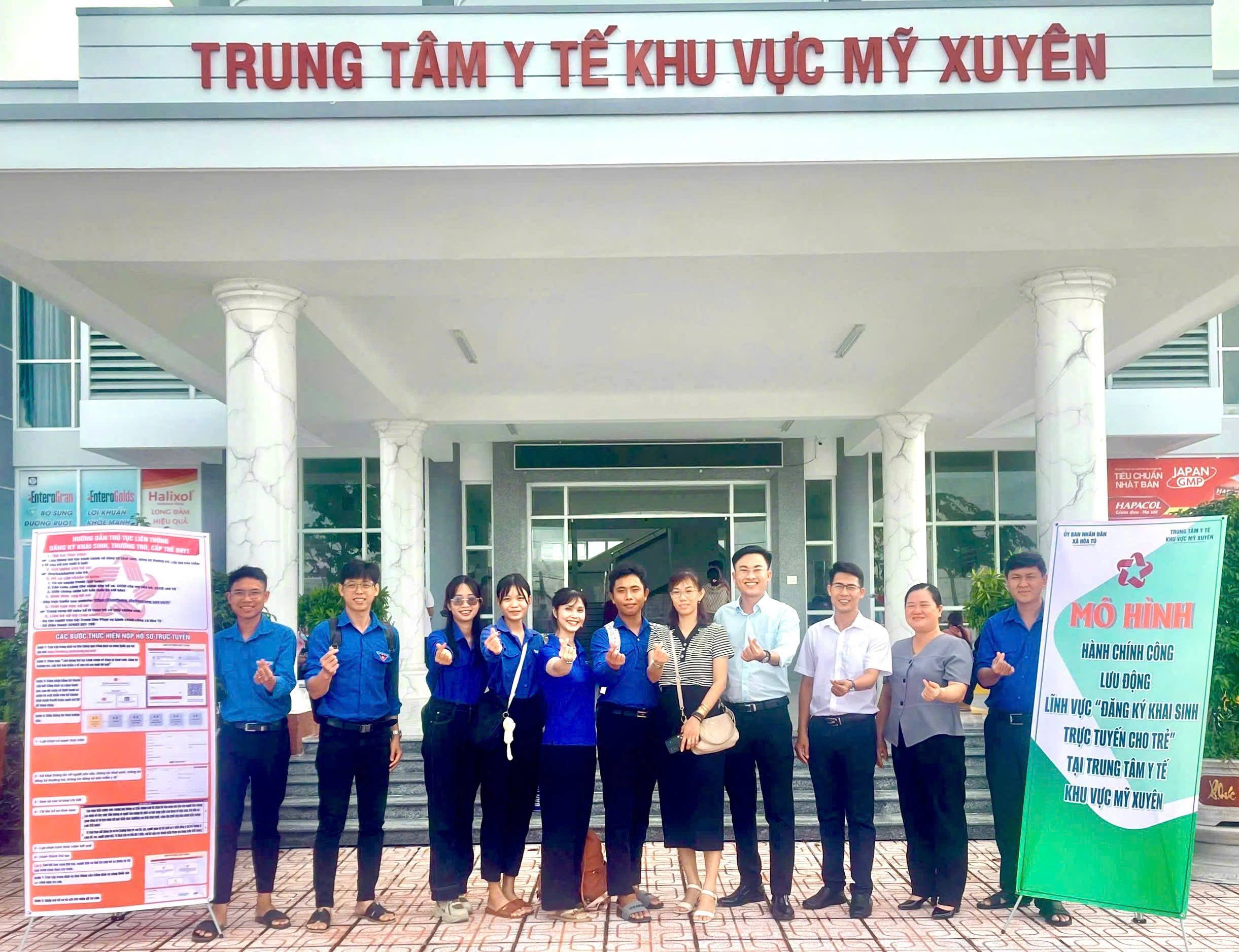 Xã Hòa Tú triển khai mô hình “Đăng ký khai sinh trực tuyến cho trẻ”