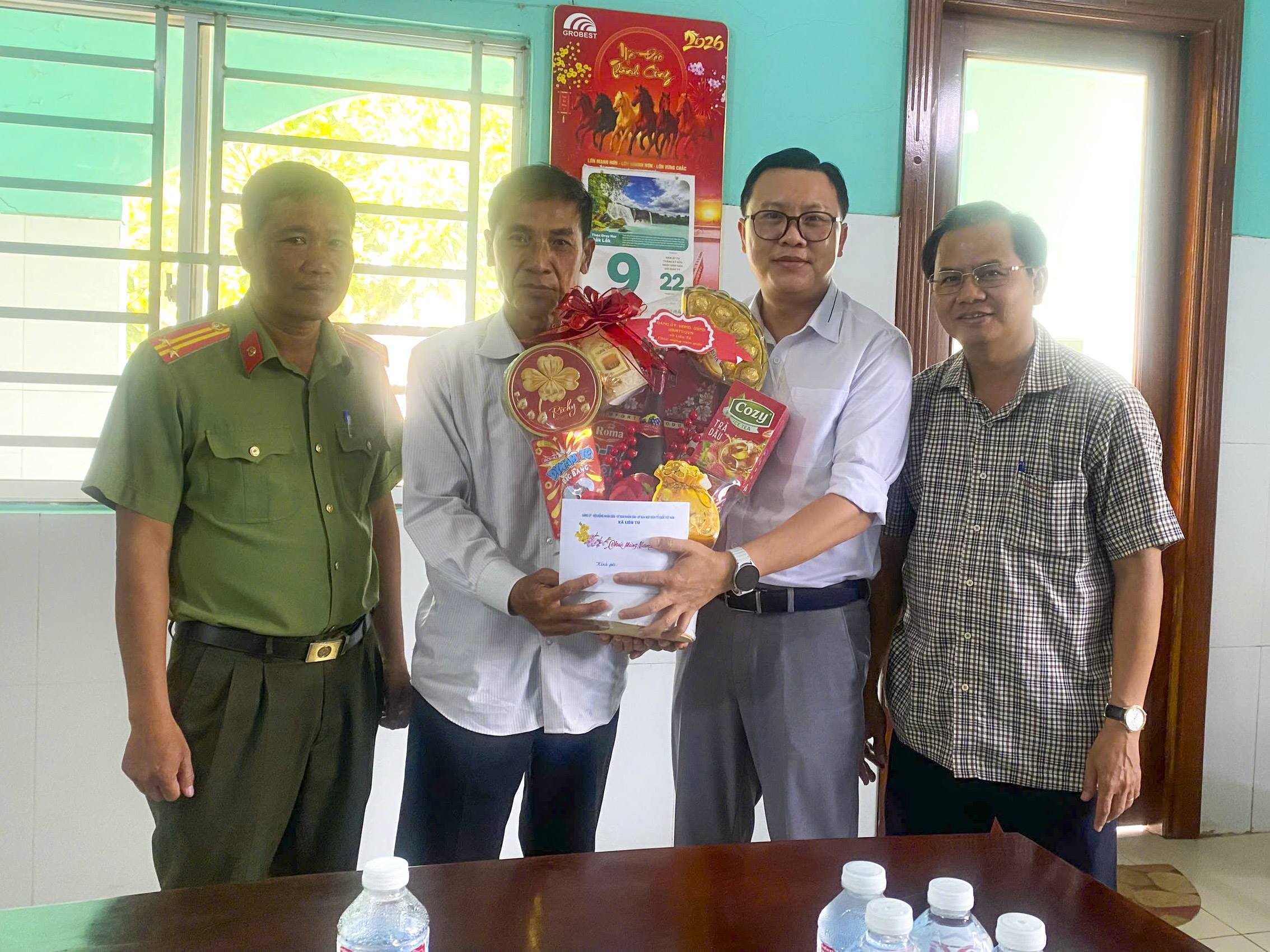 XÃ LIÊU TÚ - THĂM VÀ CHÚC TẾT 2026 CÁC DOANH NGHIỆP TRÊN ĐỊA BÀN XÃ