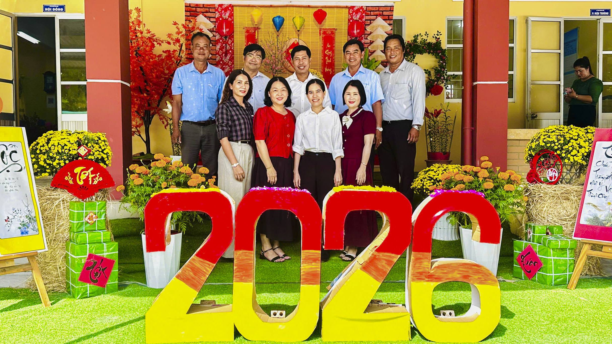LÃNH ĐẠO XÃ LIÊU TÚ THĂM, CHÚC TẾT CÁC TRƯỜNG HỌC NHÂN DỊP TẾT NGUYÊN ĐÁN BÍNH NGỌ NĂM 2026