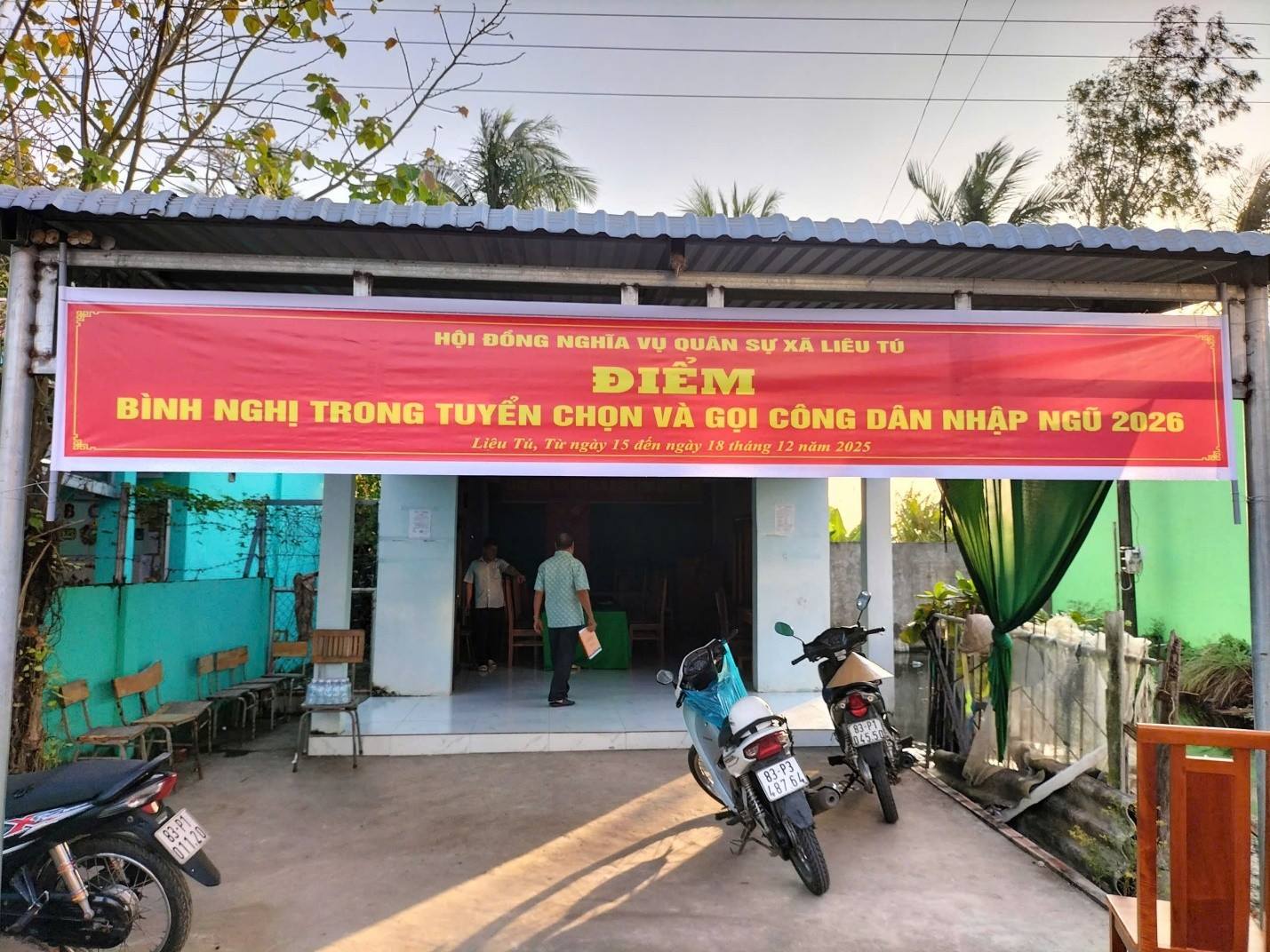 XÃ LIÊU TÚ - TỔ CHỨC BÌNH NGHỊ TRONG TUYỂN CHỌN VÀ GỌI CÔNG DÂN NHẬP NGŨ NĂM 2026