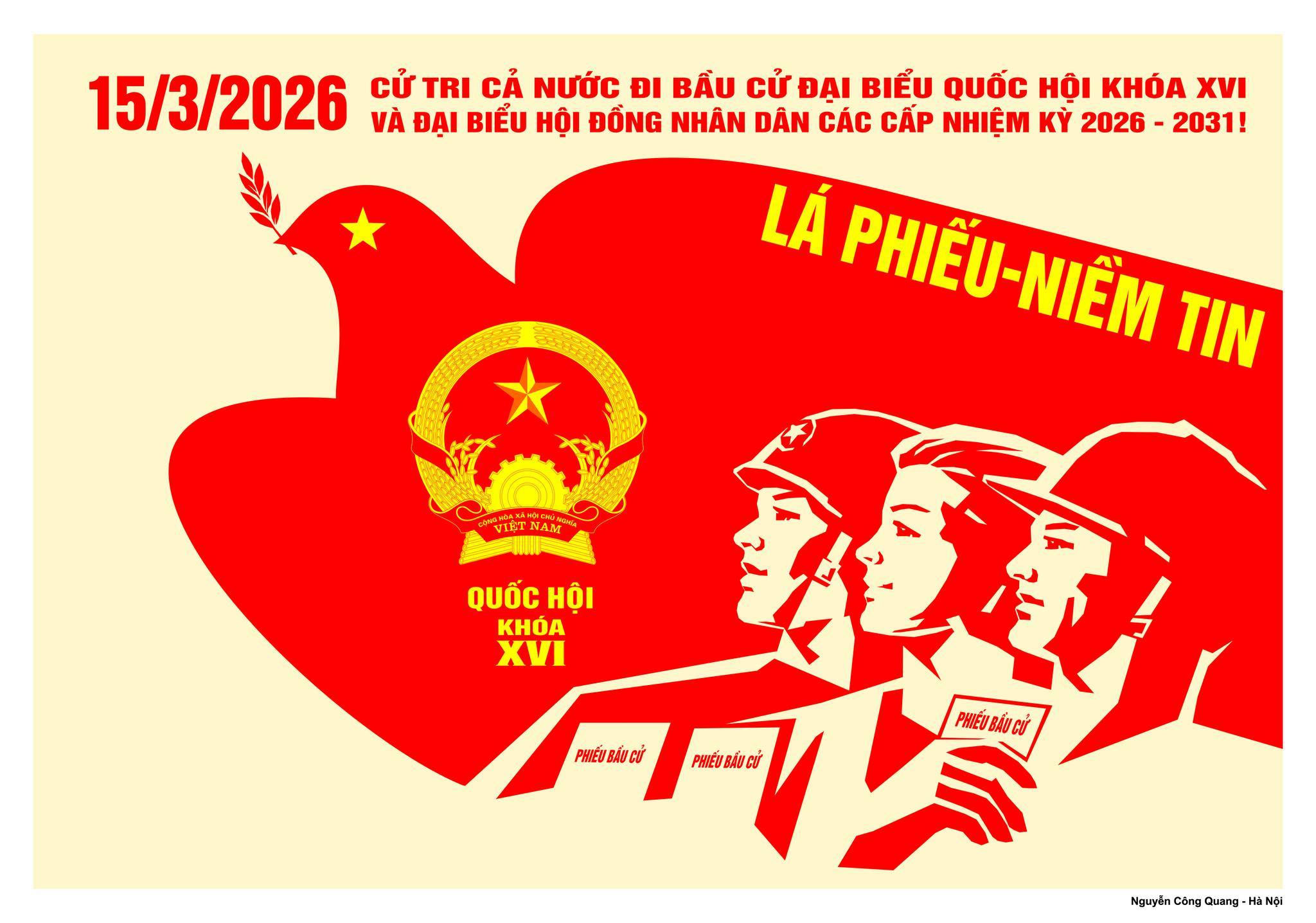 Thông báo Danh sách chính thức những người ứng cử đại biểu HĐND xã Vị Thanh 1, nhiệm kỳ 2026 - 2031