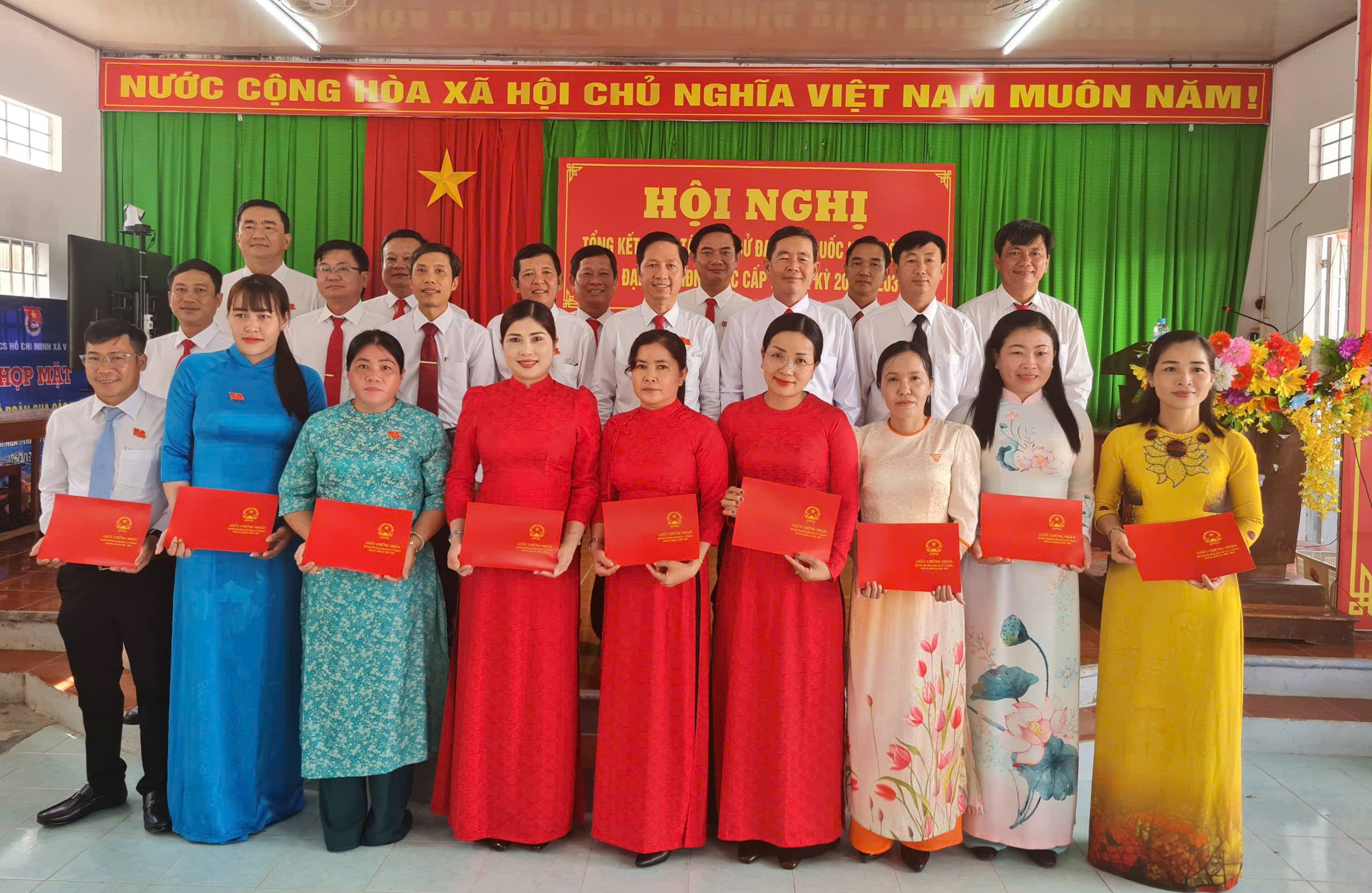 Xã Vị Thanh 1 tổ chức Hội nghị Tổng kết công tác bầu cử