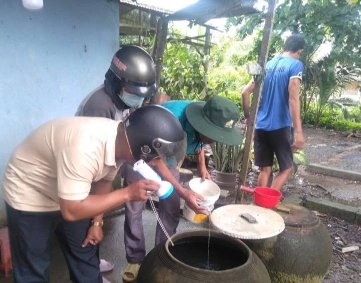 XÃ TÀI VĂN: RA QUÂN CHIẾN DỊCH DIỆT LĂNG QUĂNG PHÒNG, CHỐNG BỆNH SỐT XUẤT HUYẾT 