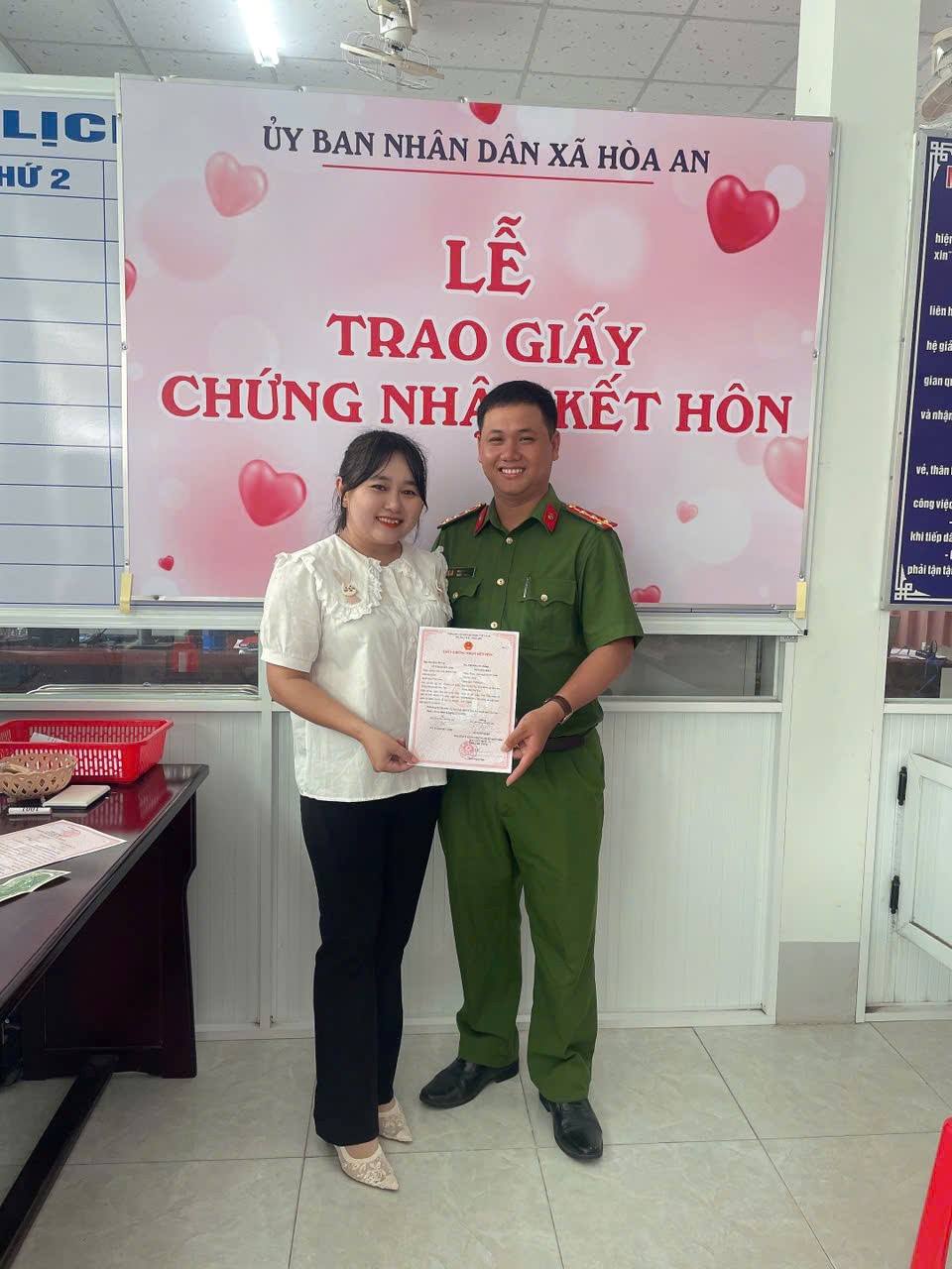 Trung tâm Phục vụ hành chính công xã Hòa An triển khai tổ chức mô hình “Lễ trao Giấy Chứng nhận kết hôn” – Lan tỏa hình ảnh chính quyền thân thiện, phục vụ nhân dân