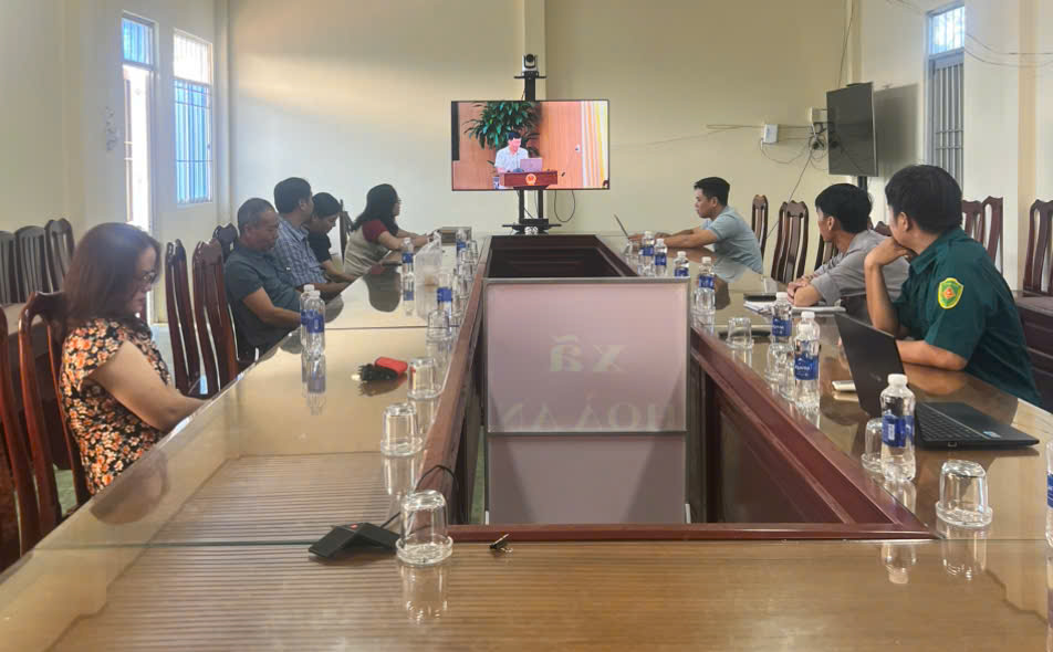 Trung tâm Phục vụ hành chính công xã Hòa An tham dự Hội nghị tập huấn nghiệp vụ kiểm soát thủ tục hành chính và cơ chế một cửa, một cửa liên thông