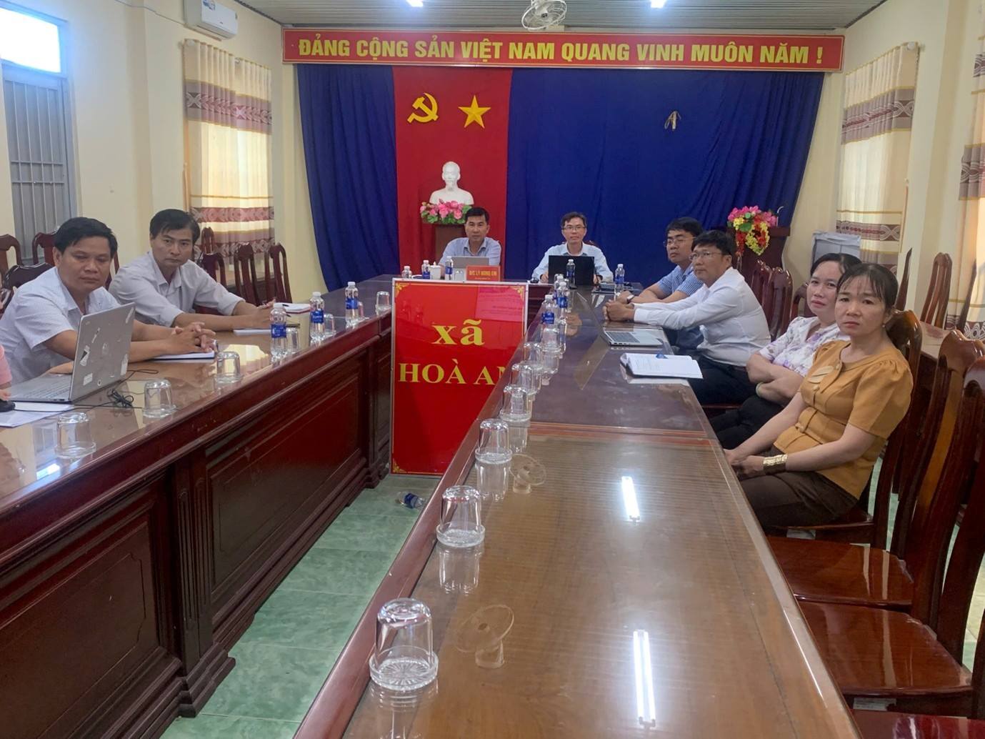 Cán bộ, công chức xã Hòa An tham dự tập huấn ứng dụng trí tuệ nhân tạo năm 2025