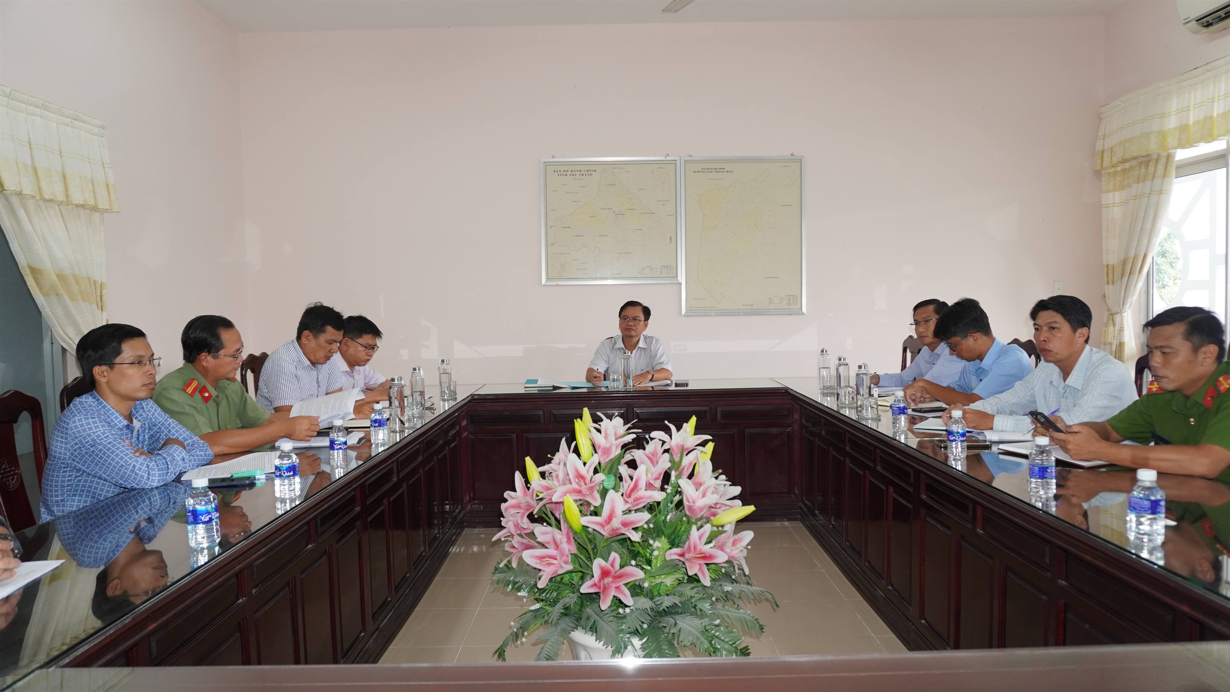 UBND phường tổ chức họp triển khai công tác sắp xếp trật tự đô thị