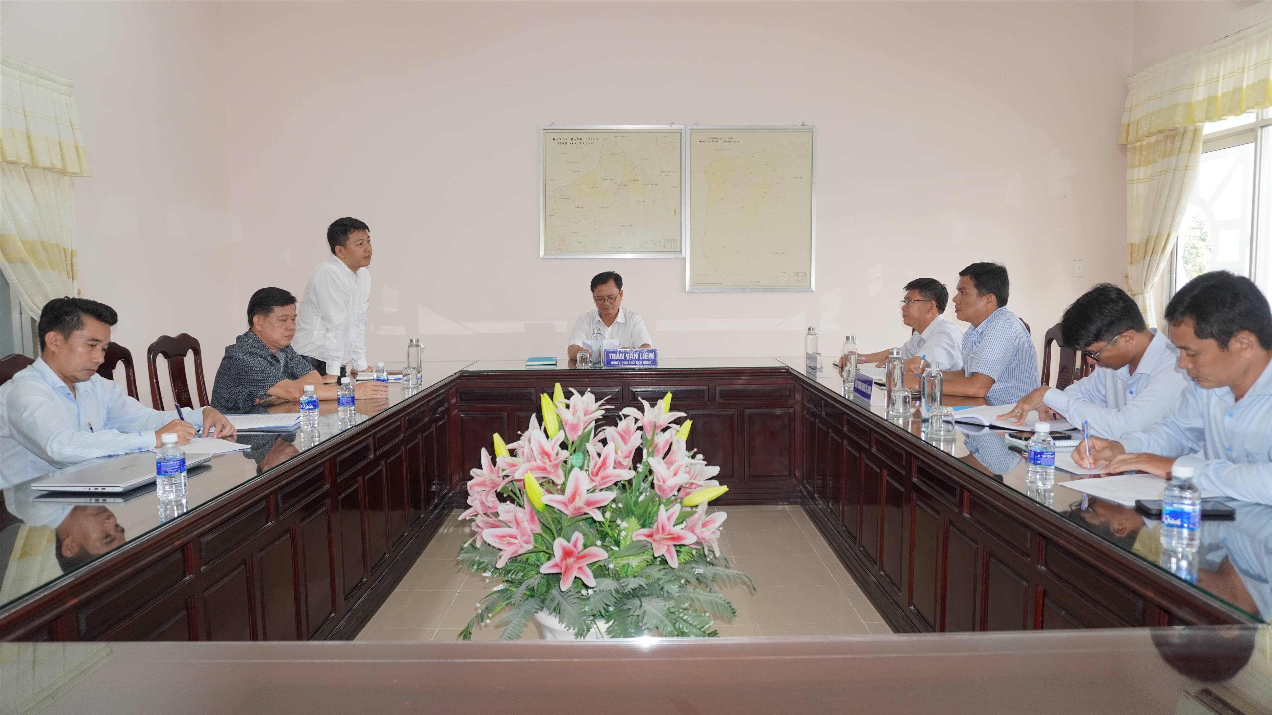 UBND phường tổ chức buổi làm việc với Công ty TNHH T. Kiết Tường
