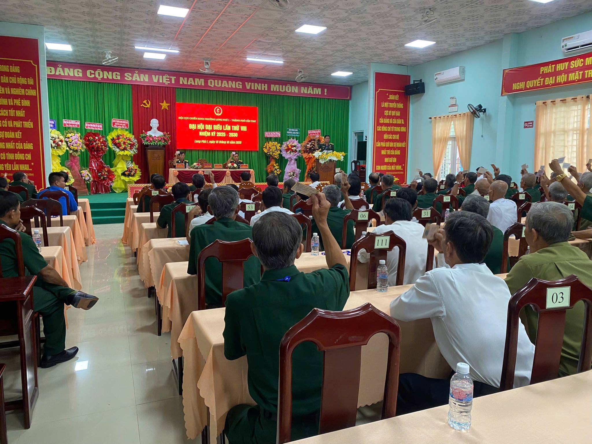 ĐẠI HỘI HỘI CỰU CHIẾN BINH PHƯỜNG LONG PHÚ 1 LẦN THỨ VIII, NHIỆM KỲ 2025 – 2030
